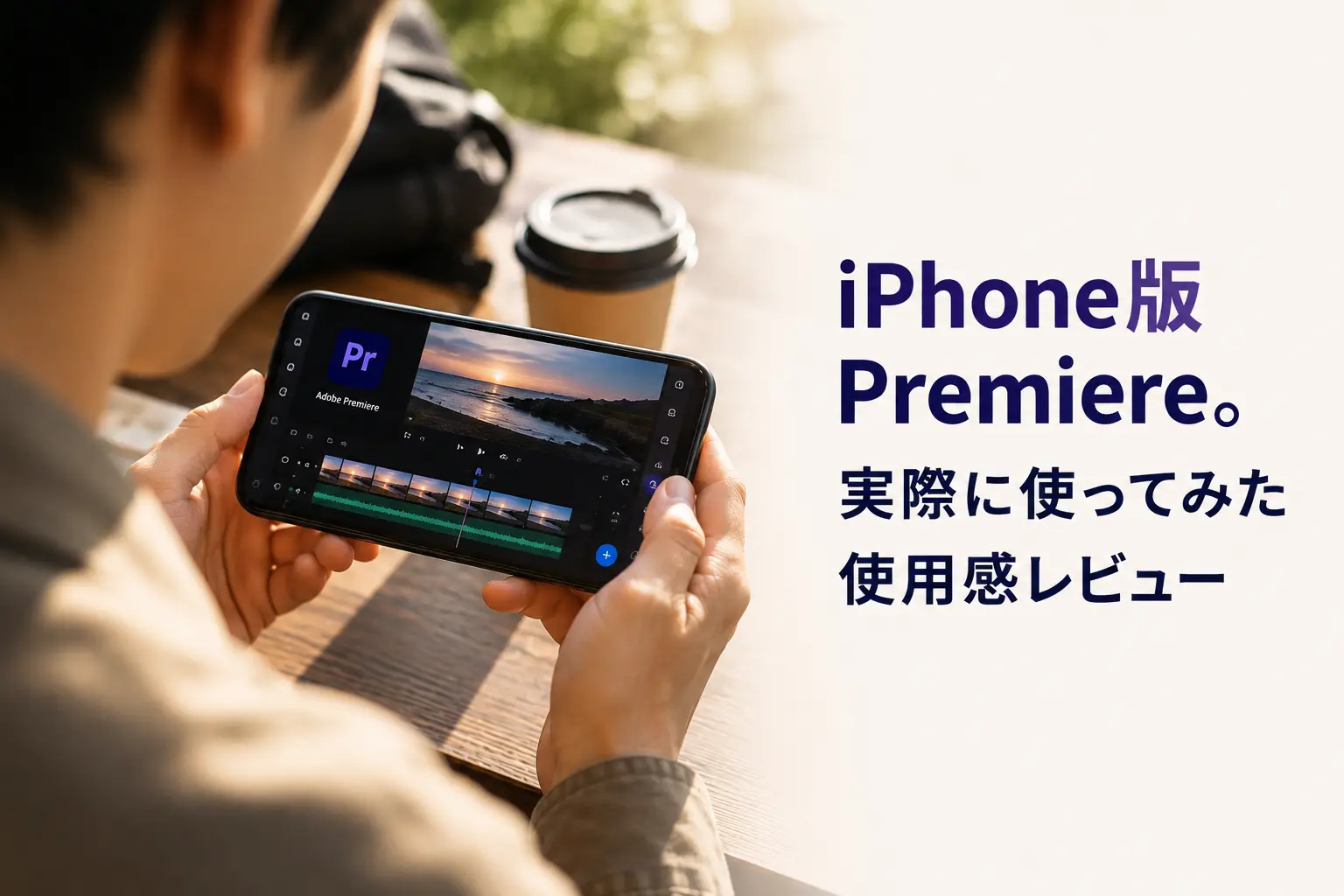 iPhone版Premiere。実際に使ってみた使用感レビュー